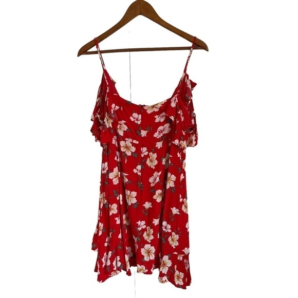 MAJORELLE x REVOLVE Salsa Floral Dress in Fruit Punch - Picture 4 of 10